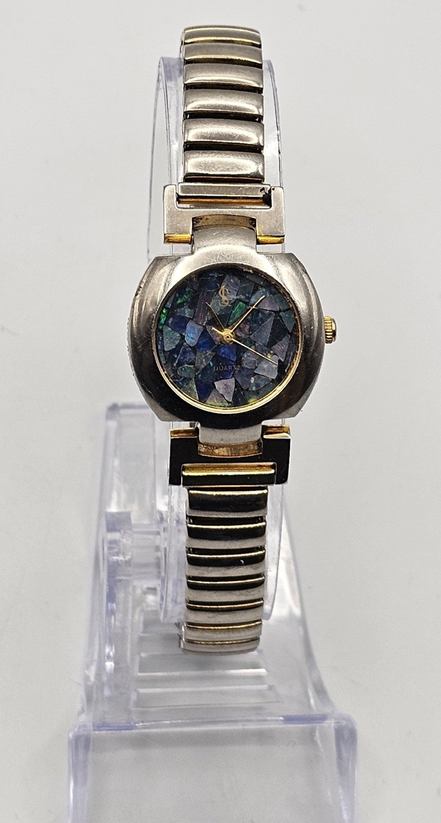 Vintage Quartz Ladies Watch - Iridescent Abalone Shell Dial, Japan Movt, Work