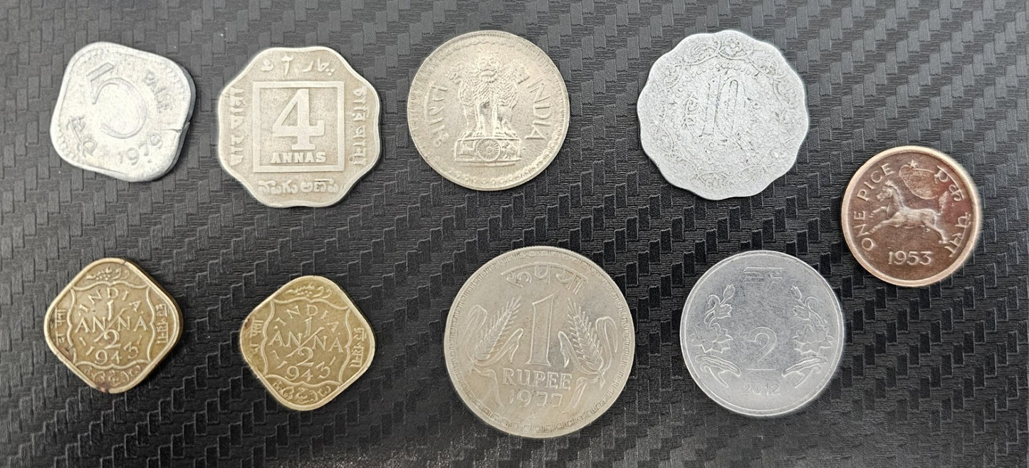 collection of India Coins