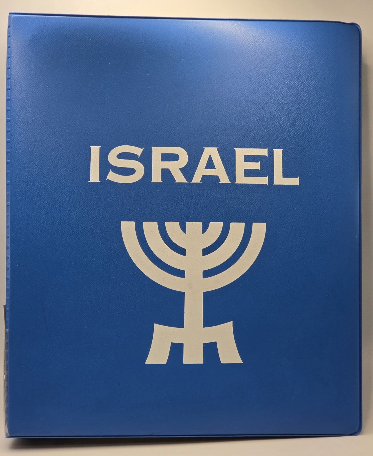 Extensive Israel Mint Block Stamp Collection in Blue Minkus Album (1981-1985s)