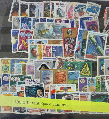 Vintage Sets of 100 PC's International stamps. #1225