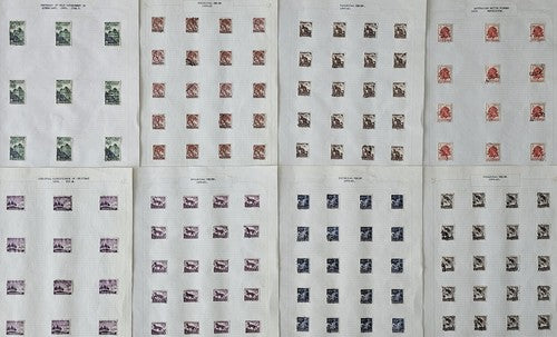 Vintage Australia 1959-1962 stamps #1224-2