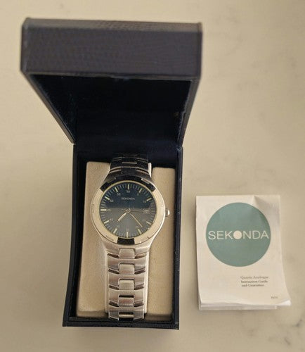 Sekonda Stainless Steel men's Watch, With Original Box - Working