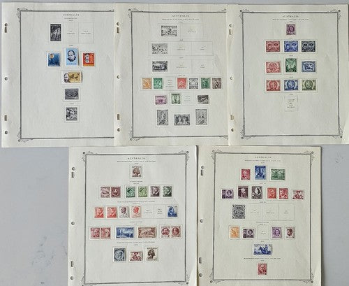 Vintage Australia 1953-1965 stamps #1224-2