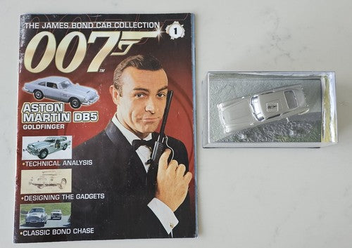 James Bond Die Cast Car Collection - Scale 1:43 Including magazine Aston Martine