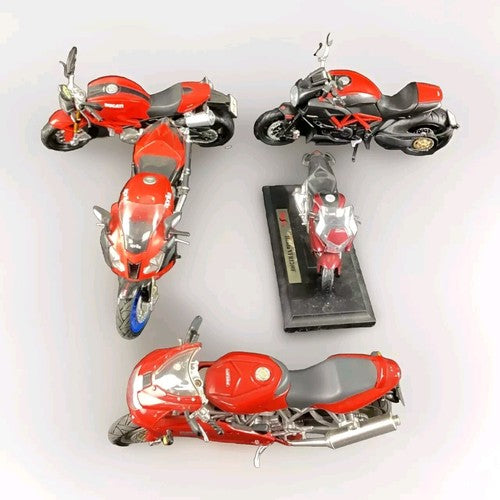 Motorcycle Figurine Bundle. Ducati, Aprilia, Honda