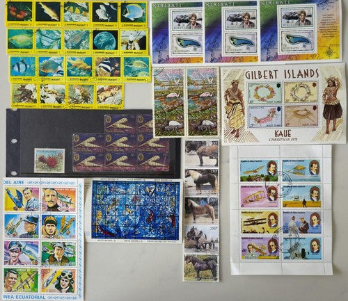 Vintage Mix Collection of International Sheets stamps #0124