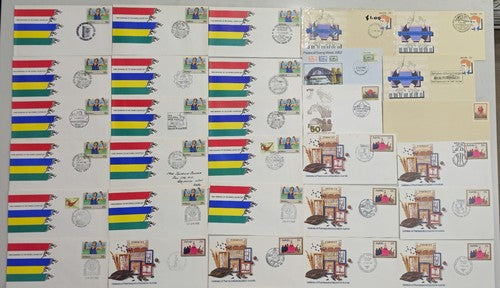 Vintage 32 PC's Sheet Australia First Day stamps #1224-6