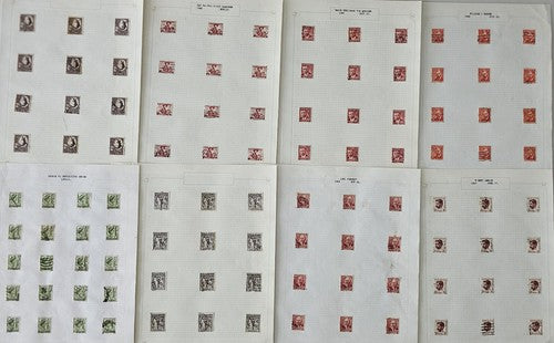 Vintage Australia 1948-1950 stamps #1224-2
