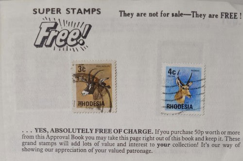 Booklet Of International stamps. #1225-43