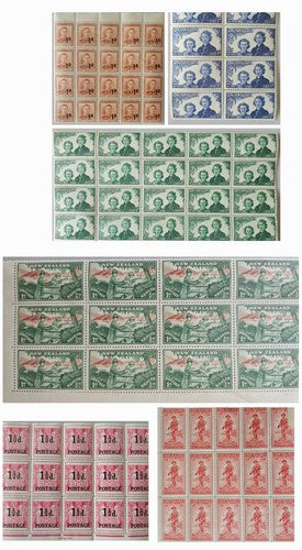 Vintage Collection Valuable New Zealand Sheets stamps #0123