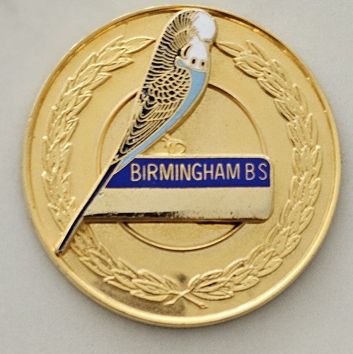 Vintage United Kingdom Birmingham B S Medallion #1203