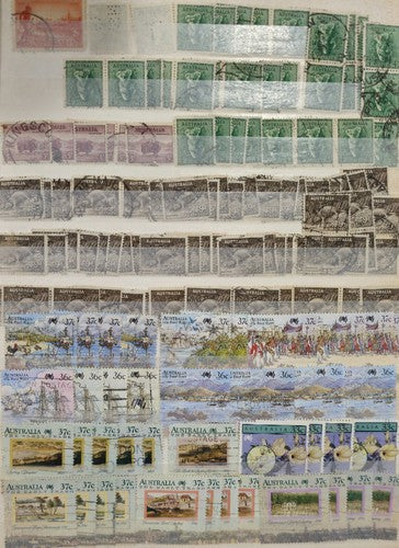 Full 8 Pages Double-Sided Set Of Vintage International Stamp