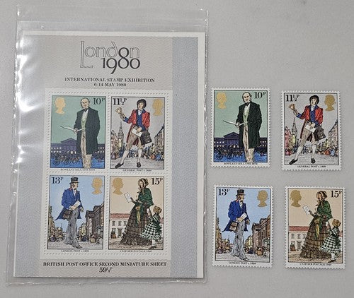 Collection of Beautiful London International Stamps Exhibition