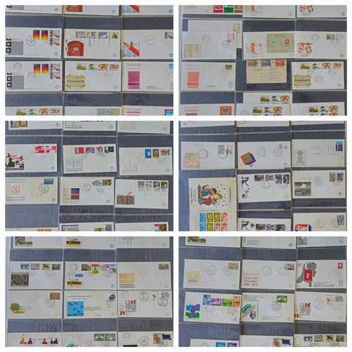 Collection of Vintage First Day Cover stamps #0118