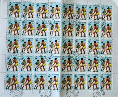 Sheet Of International stamps #0118