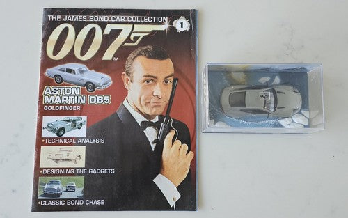 James Bond Die Cast Car Collection Scale 1:43 Including magazine -NO. Aston Mar
