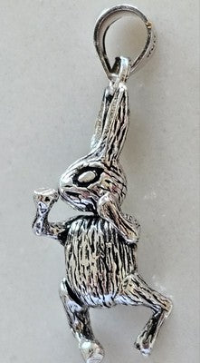 Sterling Silver Rabbit Pendant