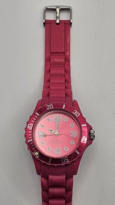 Sempre Krippl Watch AA4-CO-4003 Pink Rubber Band - Japanese Movement - Working