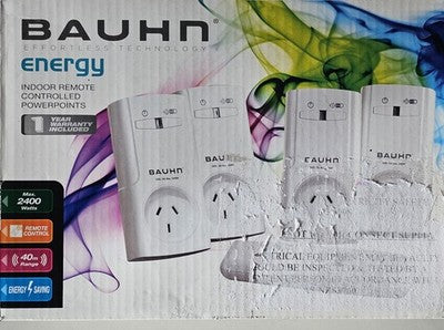 BAUHN Energy Indoor Remote Controlled PowerPoint