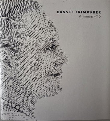 2010 Denmark Annual Mint Stamp Presentation Folder & Mini-Sheets Full Year Set