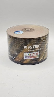 RITEK 50 Disc Spindle Printable Blank Media
