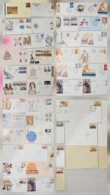 Lot of 85 Australian & International First Day Covers -Vintage Stamp Collect
