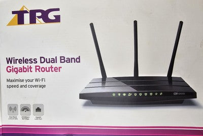 TP-Link Archer C1200 Dual-Band Gigabit Wireless Wi-Fi Router AC1200-Un Tested