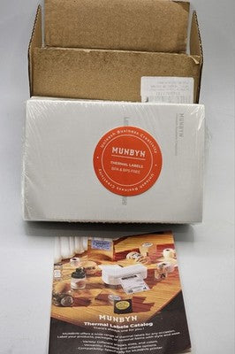 MUNBYN Thermal Direct Shipping Label (Pack of 500 4x6 Per 4x6*500, White