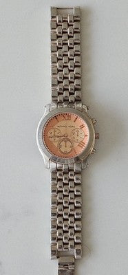 Michael Kors MK-6603 Women's Chronograph Rose Gold Tone Stainless Steel Watch