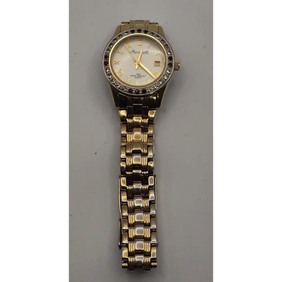 Ingersoll Gems IG0053 G1 Gold-Tone Diamond Sapphire Watch (Quartz, Working)