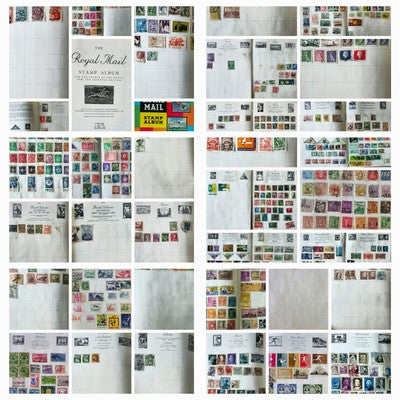 Vintage International Full Album Stamps #0420