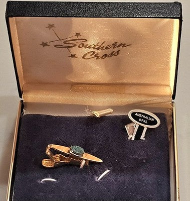 Southern Cross Australian Opal Tie Clip