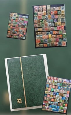 16 Full Pages Album International Stamps