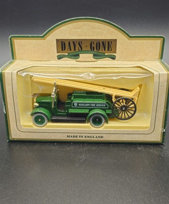 VINTAGE MADE IN ENGLAND MODEL CARS DAYS-GONE COLLECTABLES - Auxiliary Fire-12006