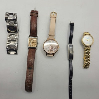 Women's Fashion Watches Quartz Emporio-Armani Olivia- D&G, CK, In Working x 5