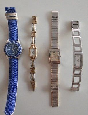 Set Of Four Mixed Brand Watches, DKNY, Pear Cardin And ...#0521