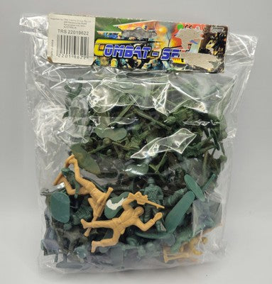 80 Piece Combat Action Figure Playset Military Men