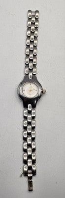 WEI Ladies Quartz Watch Oval Dial 100M Water Resistant Stainless Steel Working