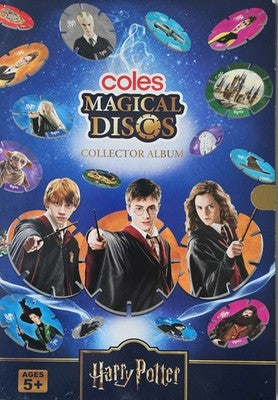 Coles Harry Potter Magical Discs Collector Allum Discs Official Incomplete Set