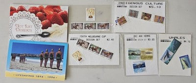 Lot of Australia Post Stamps & Maximum Cards - Melbourne Cup, Indigenous Culture