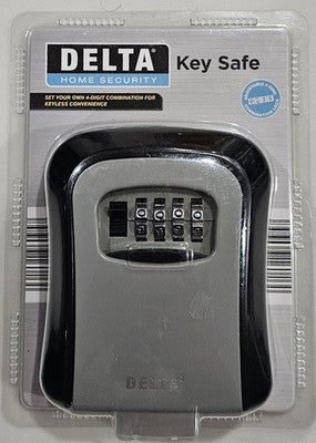 DELTA Home Security Key Safe 4-Digit Combination Lock Brand New