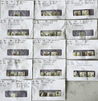 Set Of Vintage International Malaysia Stamps #0420