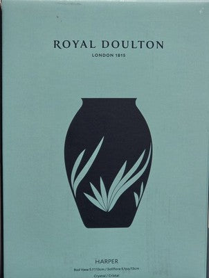 Royal Doulton HARPER Crystal Bud Vase 13CM/5.1IN - MADE IN SLOVENIA - RRP: $99.0