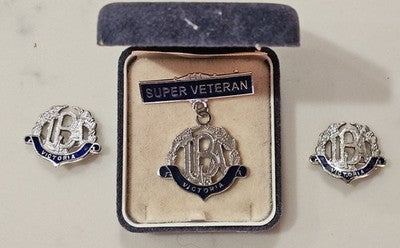 IPA Victoria Veteran Badges Lot of Three
