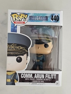FUNKO POP! MOVIES #440 VALERIAN & THE CITY OF A THOUSAND PLANETS COMM. ARUN FILI