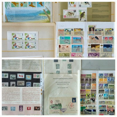 Vintage International Mint And Used Stamps #0420