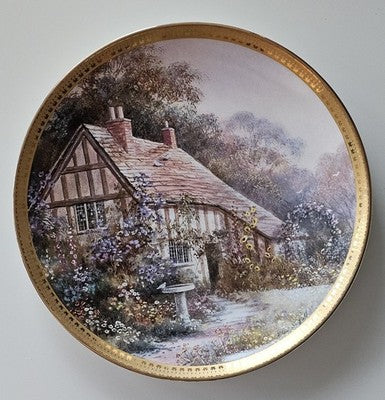 Royal Doulton Sunflower Cottage Limited Edition Collector Plate Hilary Scoffield