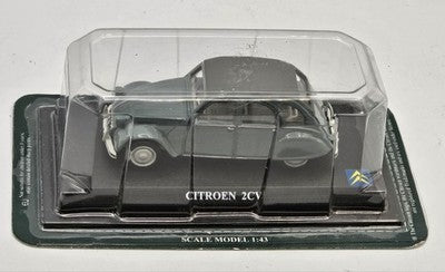 CITROEN 2CV Scale Model 1:43 Diecast Car in Blister Pack