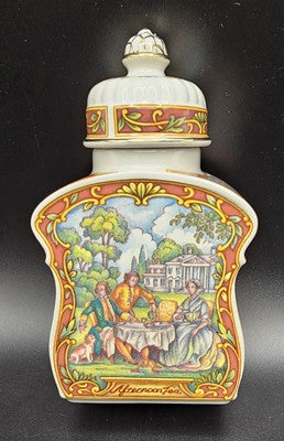 Sadler England "Afternoon Tea" Porcelain Tea Caddy Jar from The World of Tea