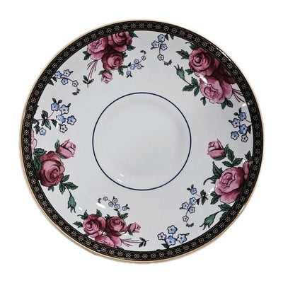 Wedgwood Langham Rose Tea Saucer Leigh Shape RRP $90